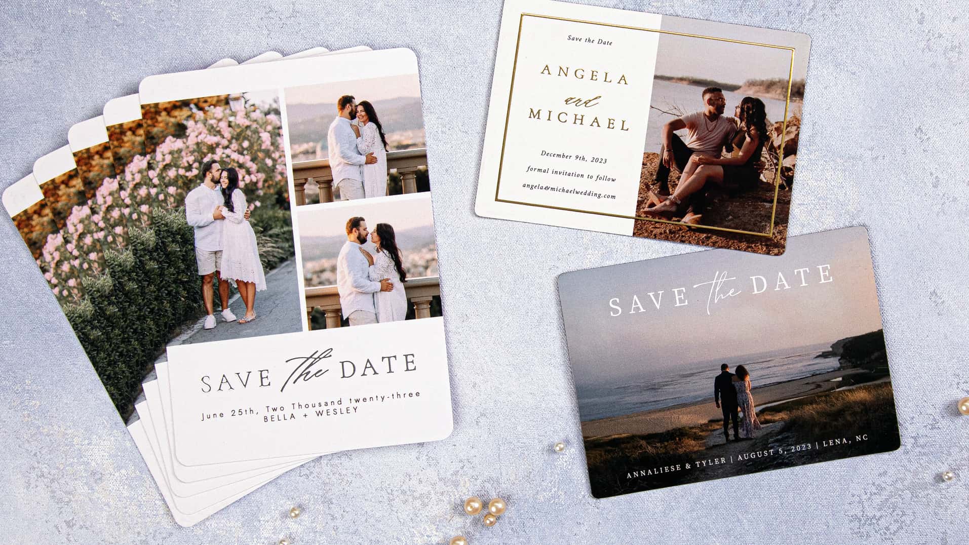 Save the Date Magnets & Cards | Free Custom Samples