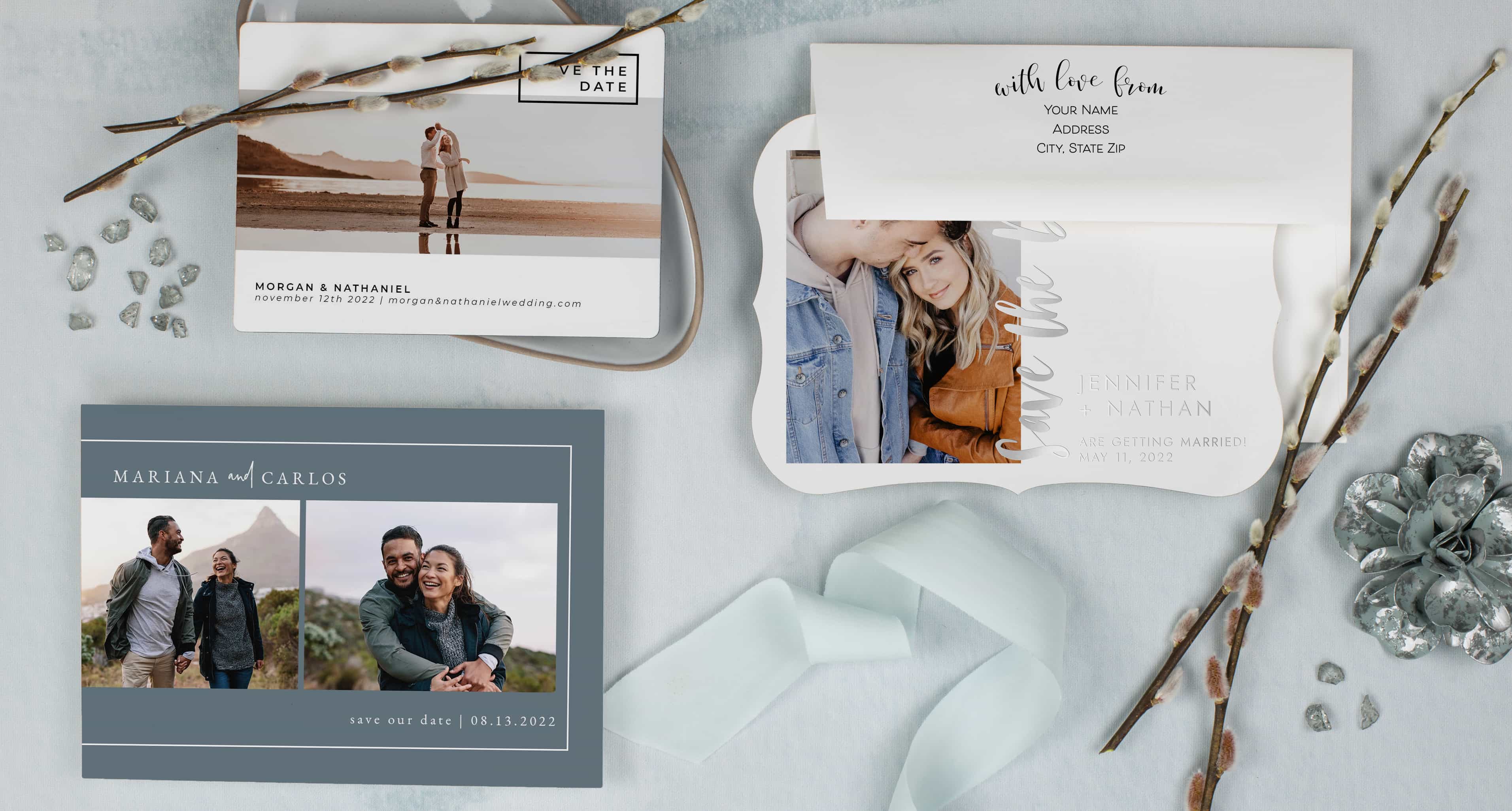 Save the Date Magnets & Cards | Free Custom Samples