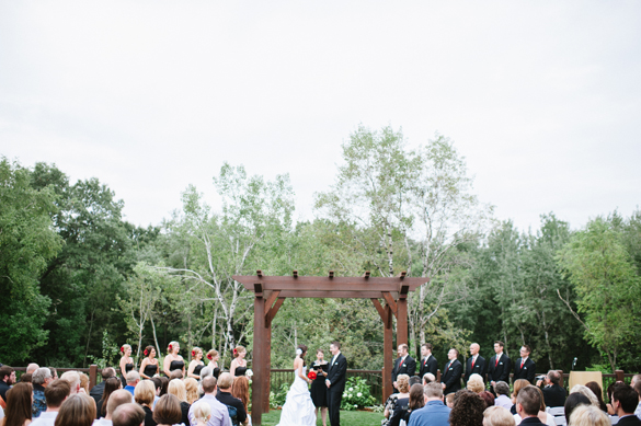 Bunker Hills Golf Course wedding 