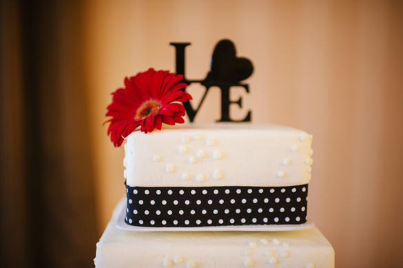 LOVE Cake Topper - Megan Daas Photography