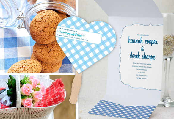 Gingham Wedding Inspiration