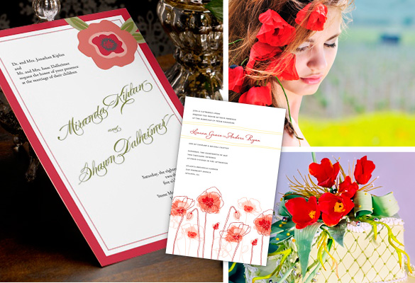 Poppy Wedding Inspiration