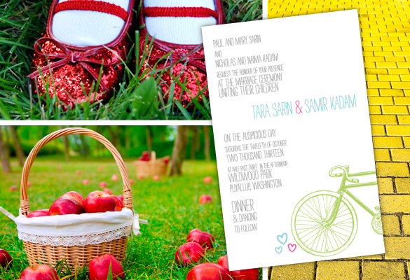 Wizard of Oz Wedding Inspiration 
