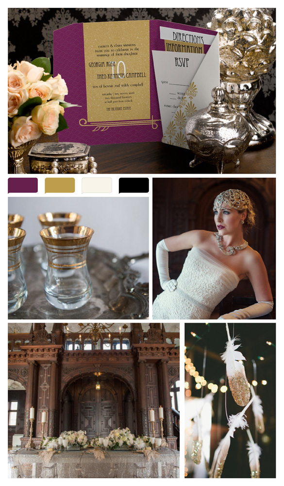 Art Deco wedding inspiration