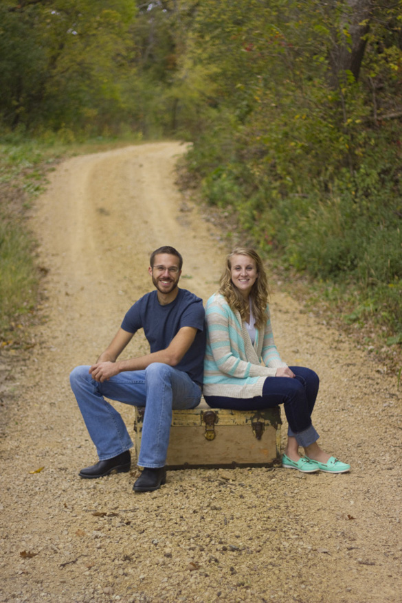 Minnesota park engagement photos