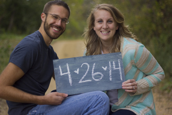 Minnesota park engagement photos