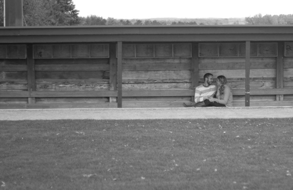 Minnesota park engagement photos