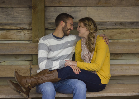 Minnesota park engagement photos