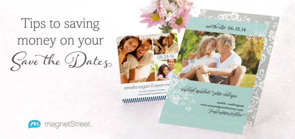 Tips to Saving Money on Your Save the Dates