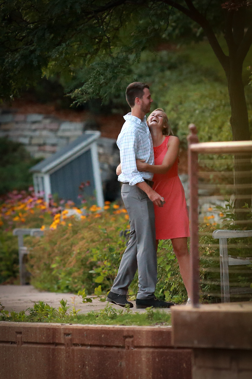 Natalie and Kyle's surprise wedding proposal