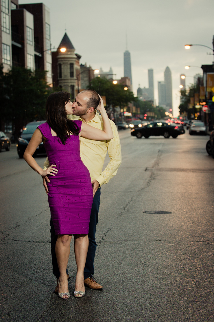 Chicago engagement session