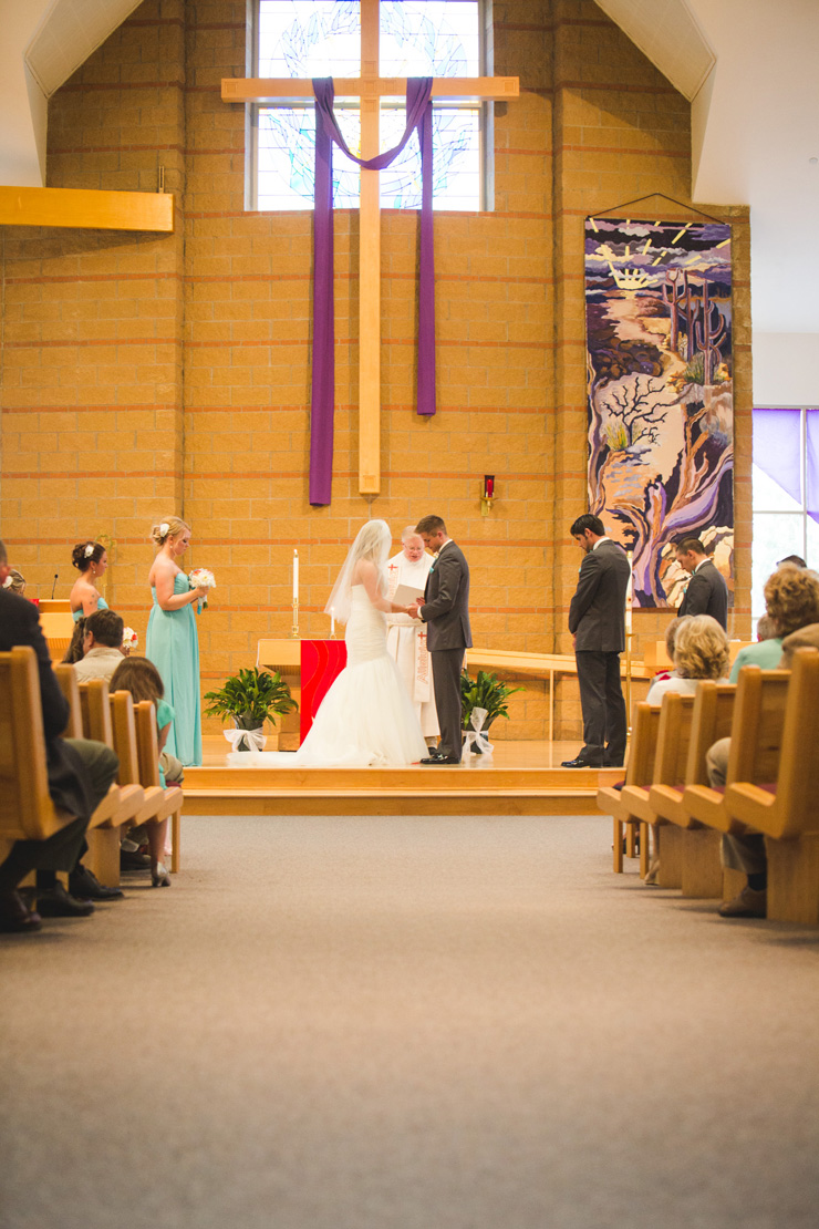 church wedding ceremony