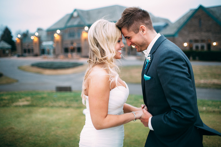 outdoor wedding photo
