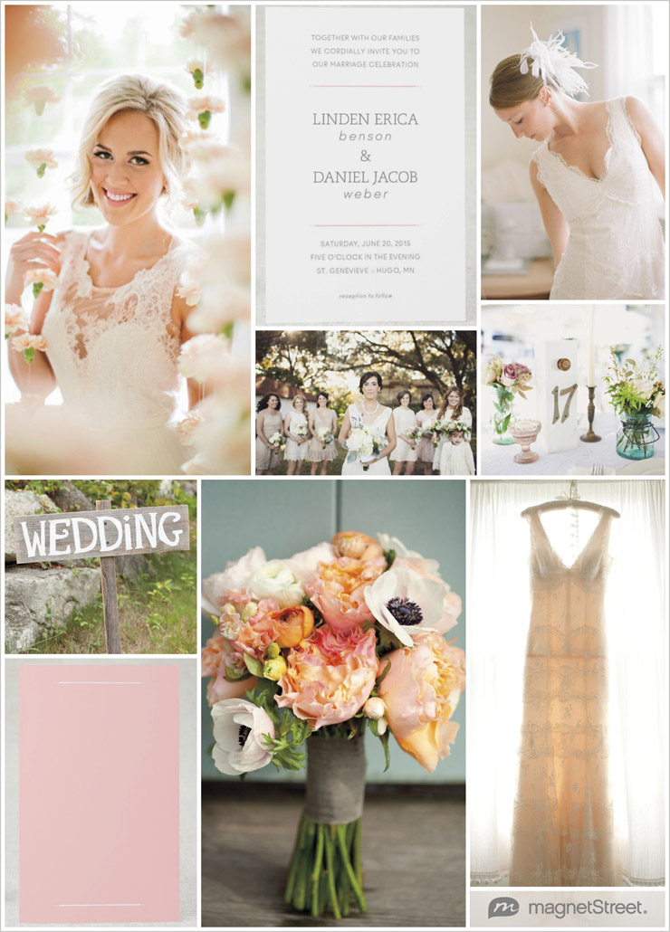Simple Modern Wedding Invitations + inspiration 
