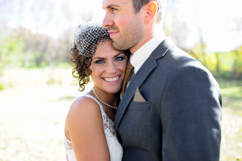 Bride and Groom's natural & organic wedding