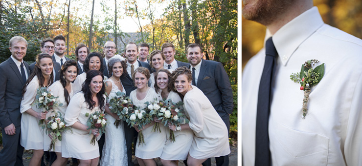 Natural Organic wedding colors