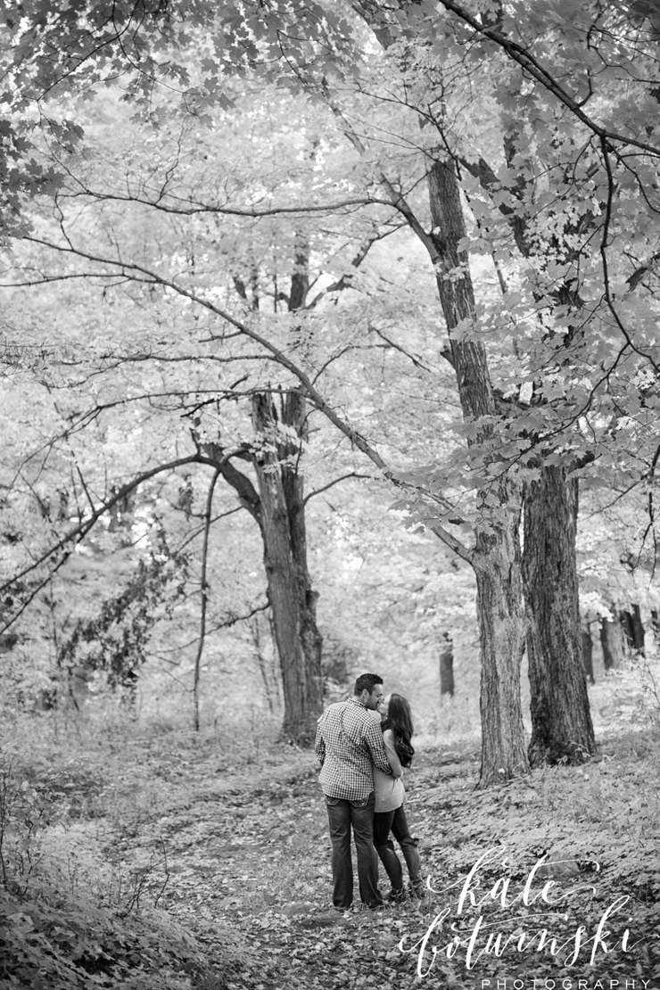 Fall Engagement Session in Wisconsin Countryside