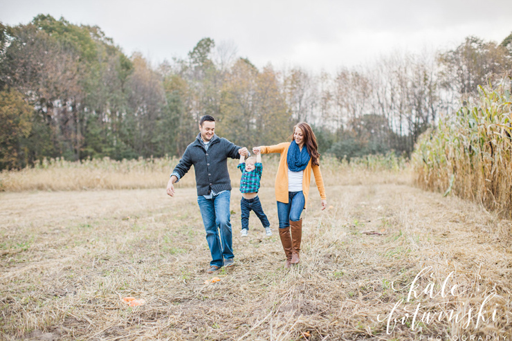 Fall Engagement Session in Wisconsin Countryside