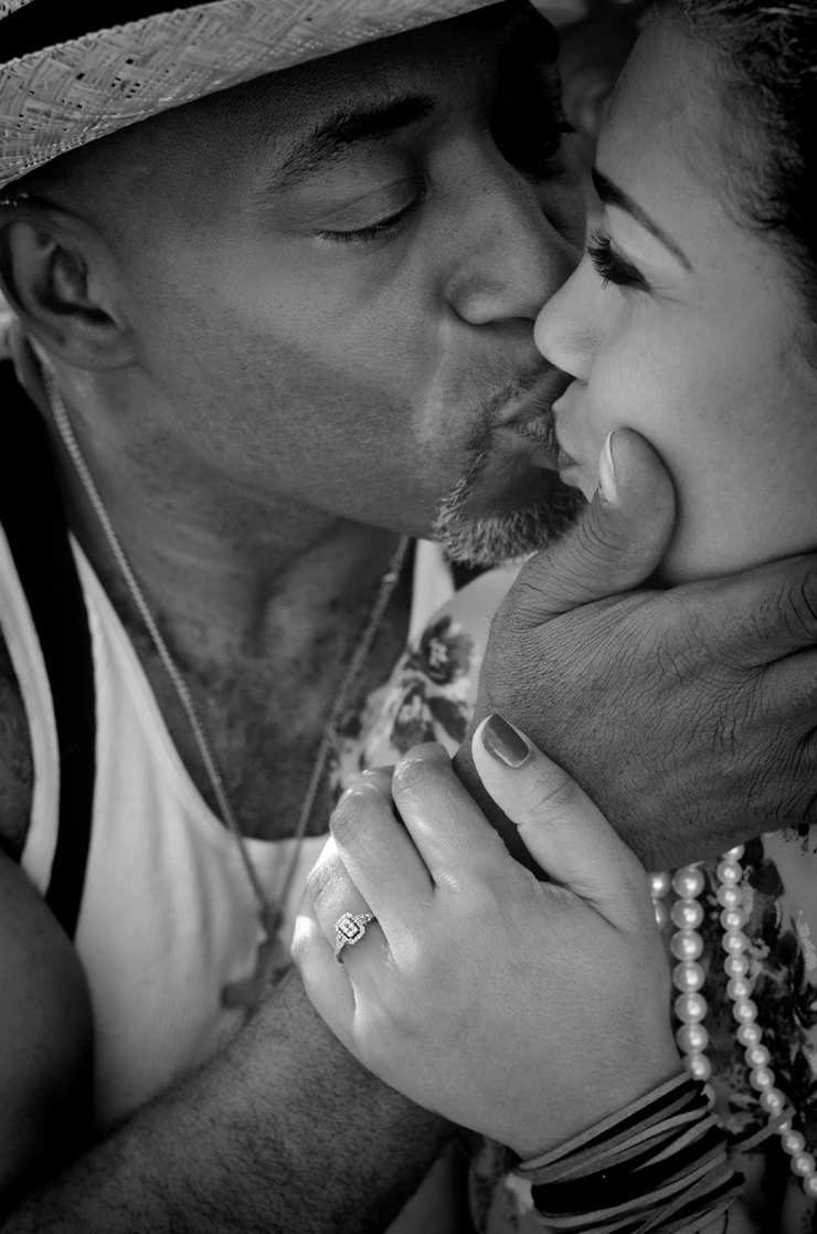 Cheryl and Kevin's vintage meets rustic engagement shoot