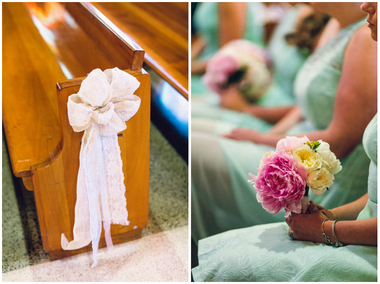 mint rustic wedding
