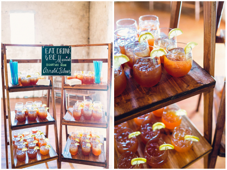 mint rustic wedding