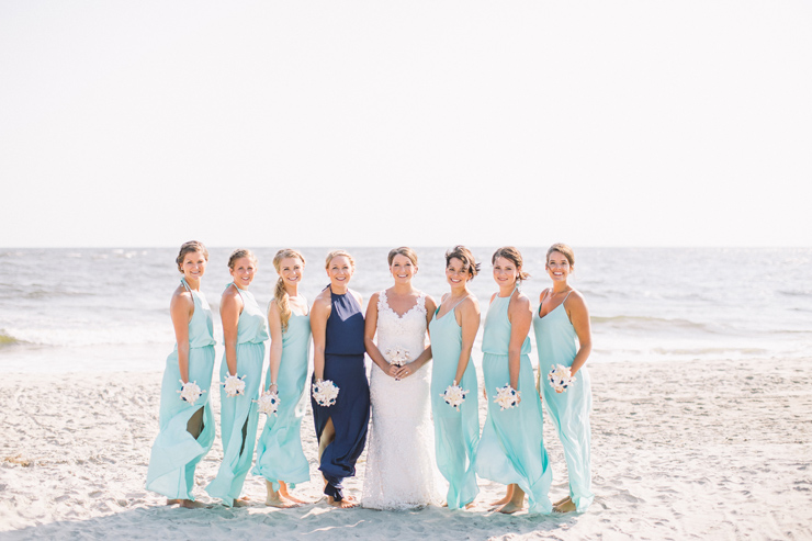 Marvelous Military Beach Wedding in North Carolina