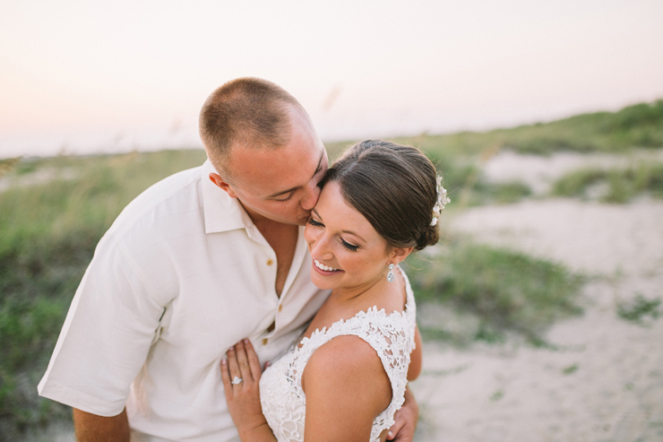 Marvelous Military Beach Wedding in North Carolina