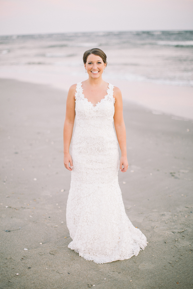 Marvelous Military Beach Wedding in North Carolina