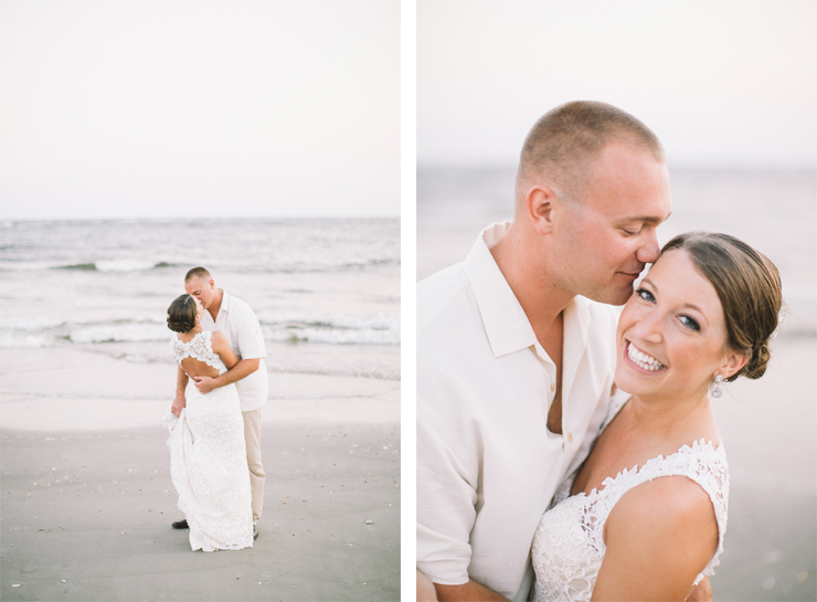 Marvelous Military Beach Wedding in North Carolina