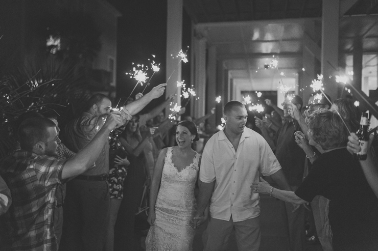 Marvelous Military Beach Wedding in North Carolina