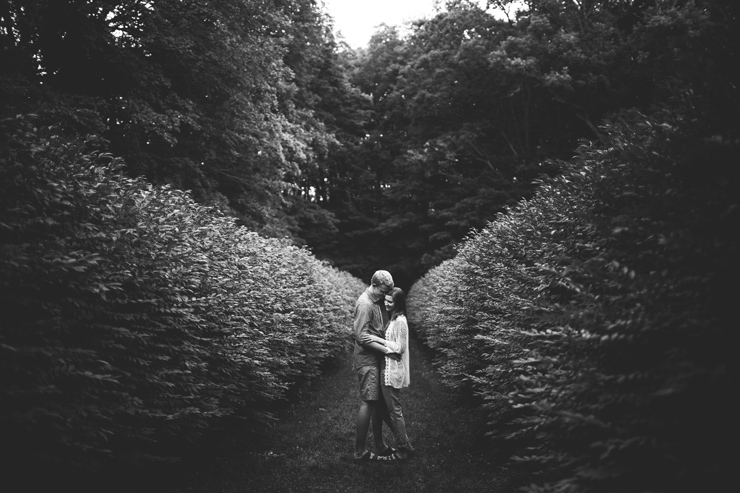 Whimsical Garden Engagement 