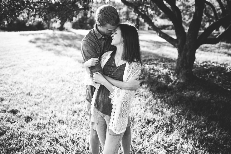 Whimsical Garden Engagement 