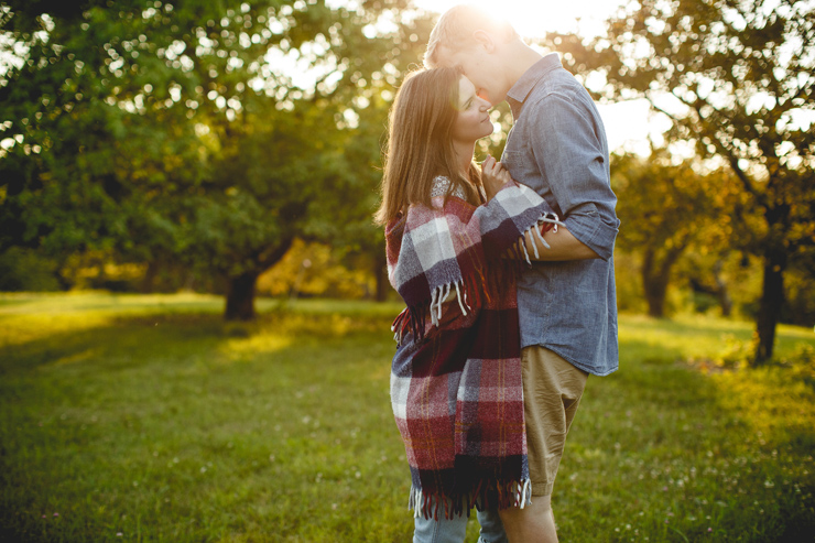Whimsical Garden Engagement 