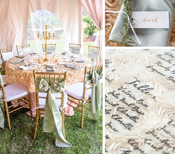 Elegant Backyard Wedding and Reception