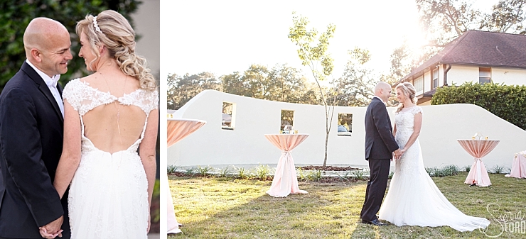Elegant Backyard Wedding and Reception