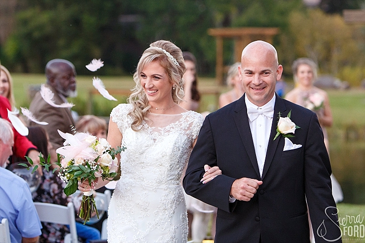 Elegant Backyard Wedding and Reception