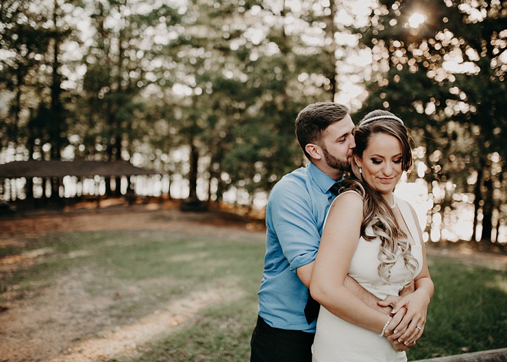Modern Engagement Shoot Meets "Trash the Dress"