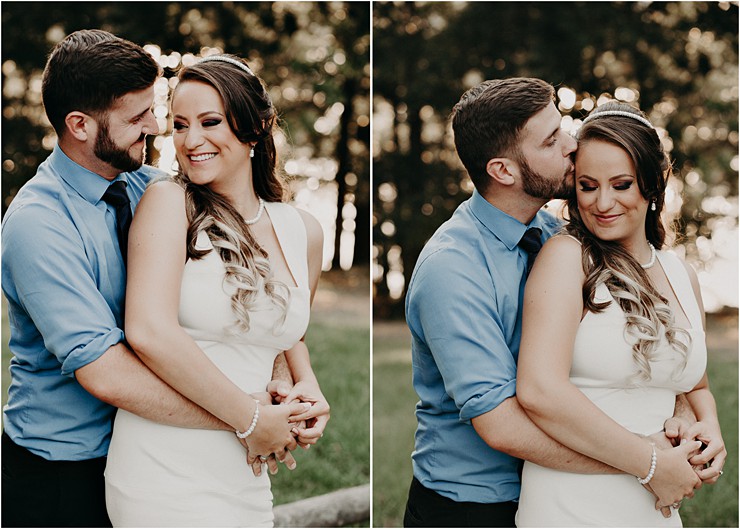 Modern Engagement Shoot Meets "Trash the Dress"