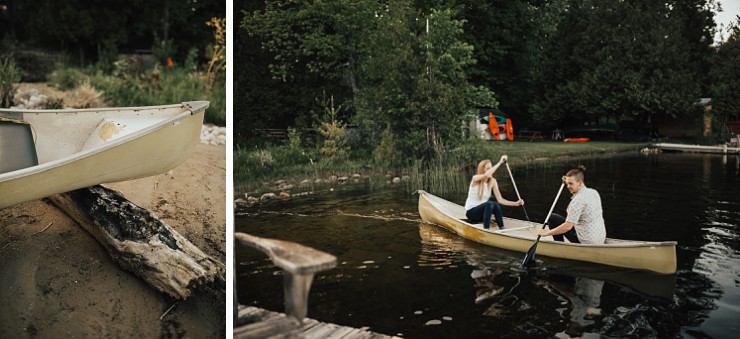 Twilight Engagement Session At The Family Cottage