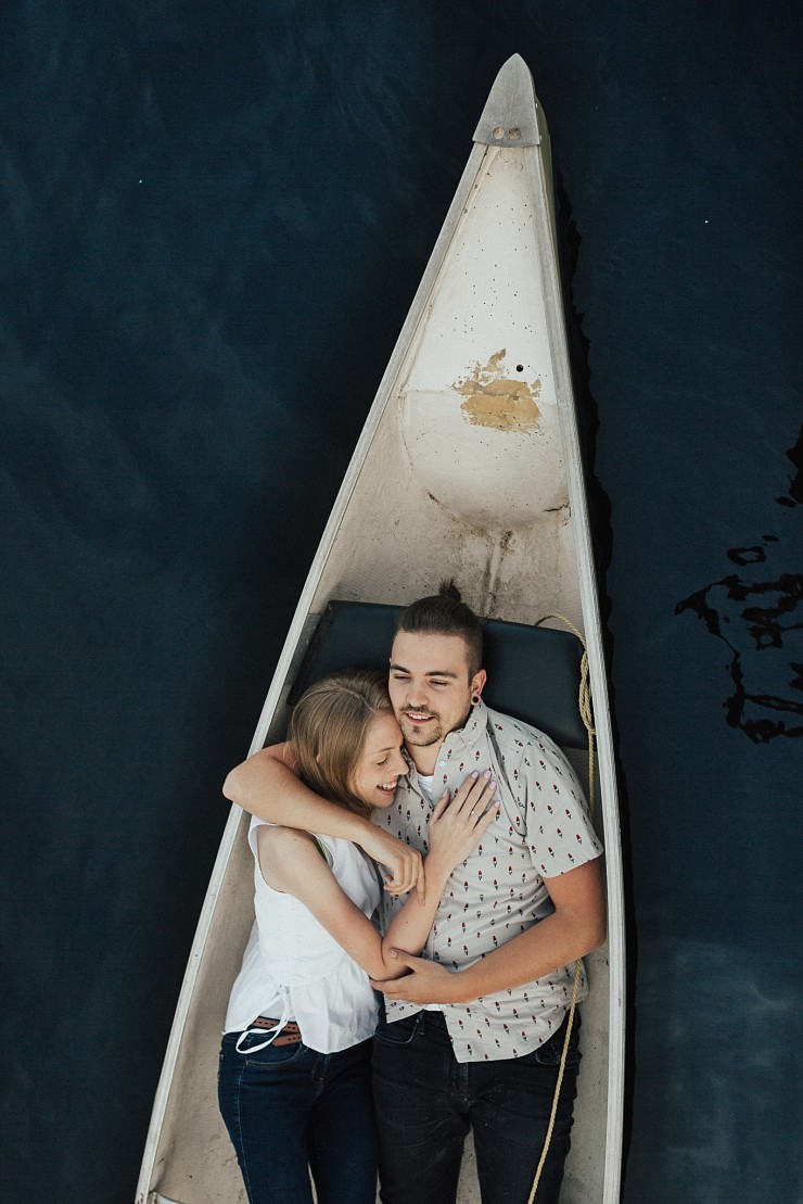 Twilight Engagement Session At The Family Cottage