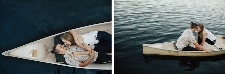 Twilight Engagement Session At The Family Cottage