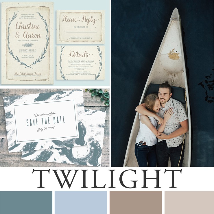 Twilight Engagement Session At The Family Cottage