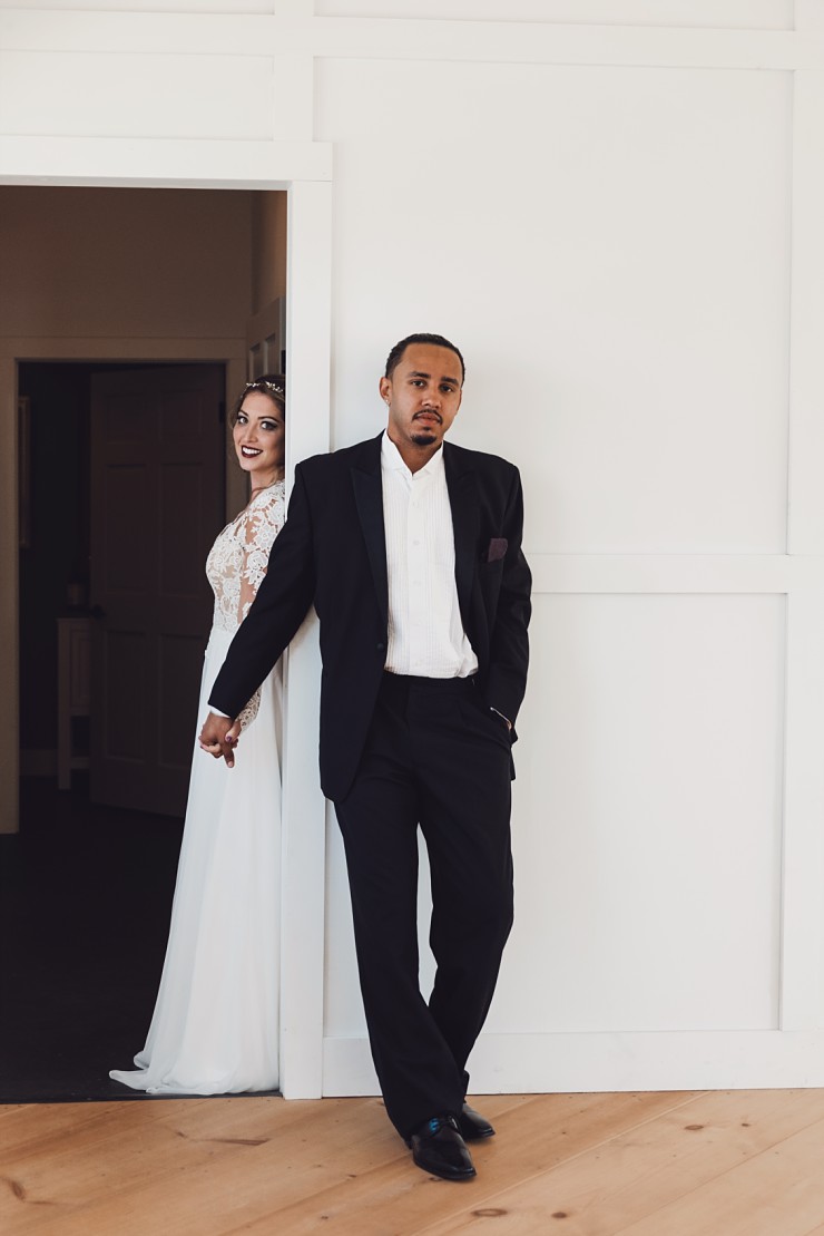 Moody Wedding Styled Shoot With A Real Surprise Proposal