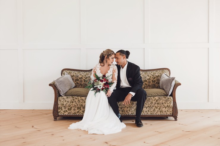Moody Wedding Styled Shoot With A Real Surprise Proposal