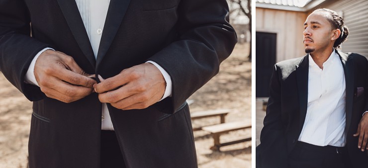 Moody Wedding Styled Shoot With A Real Surprise Proposal