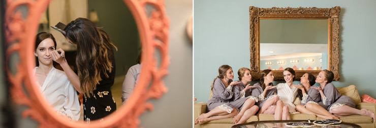 Elegant + Traditional Orange and Blue Wedding At The Gallery