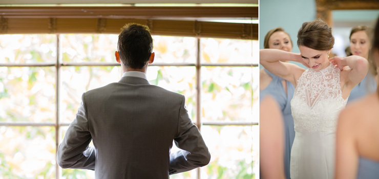 Elegant + Traditional Orange and Blue Wedding At The Gallery