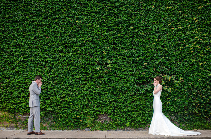 Elegant + Traditional Orange and Blue Wedding At The Gallery