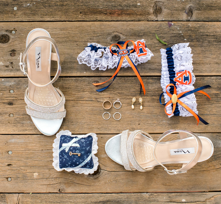 Elegant + Traditional Orange and Blue Wedding At The Gallery