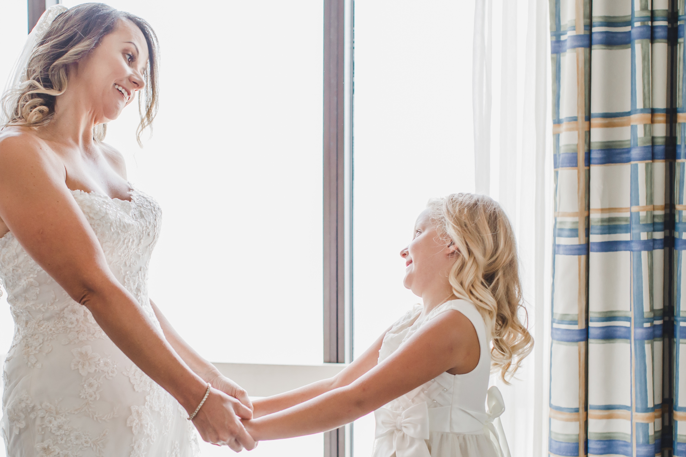 Bright and Bold Fuchsia Wedding On Virginia Beach